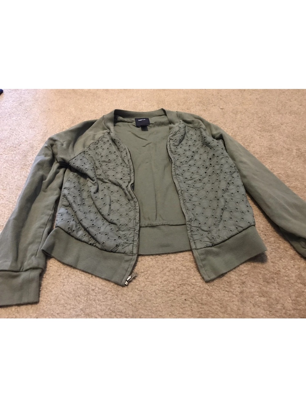 Gap Kids Size Xl (12) Girls Olive Green Jacket
